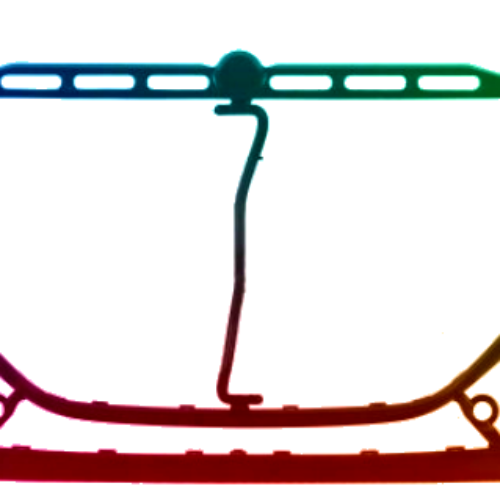 Forkofanger til Peugeot 208 fra 2019 PDC lakeret i ønsket farve