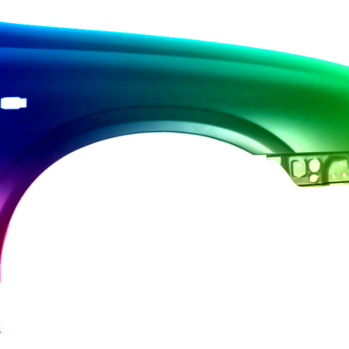 Stænkskærm højre til Nissan Almera (N16) 2000-2002 Lakeret i ønsket farve