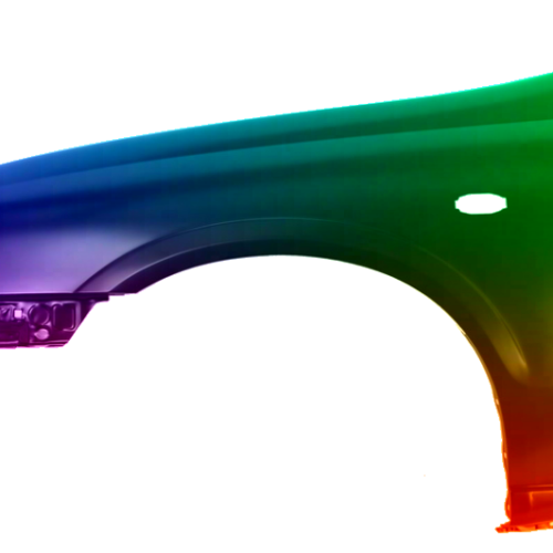 Skærme til venstre til Nissan Almera (N16) 2003-2007 Lakeret i ønsket farve