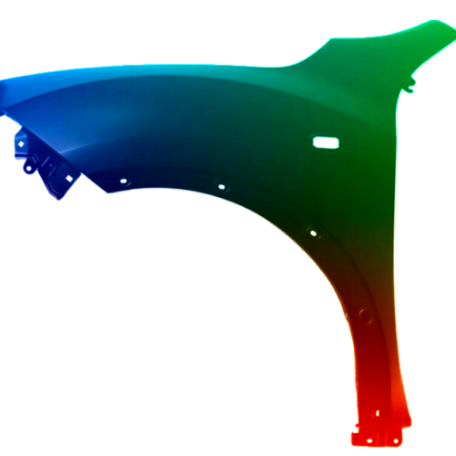 Stænkskærm til venstre til Nissan Juke (F15) 2010-2014 Lakeret i ønsket farve