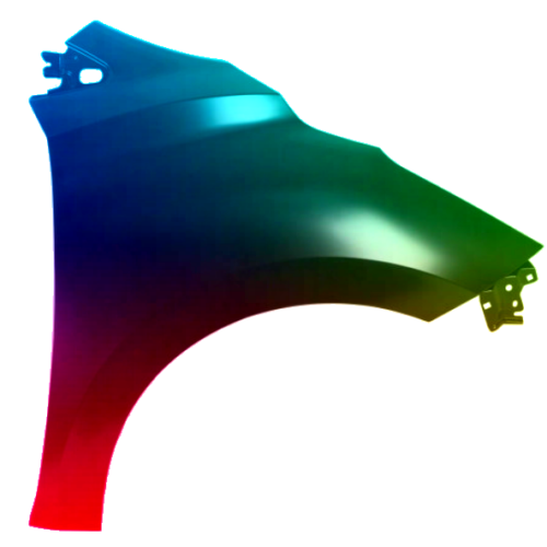 Stænkskærm højre til Nissan Micra (K14) fra 2017 Lakeret i ønsket farve