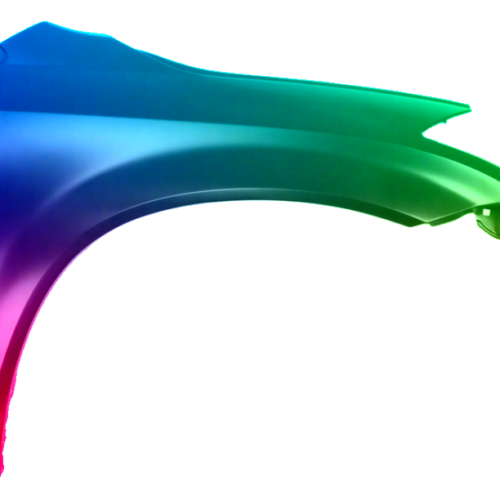 Stænkskærm højre til Nissan Murano (Z50) 2003-2007 Lakeret i ønsket farve