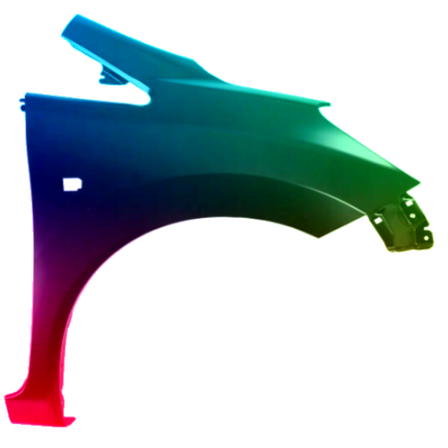 Stænkskærm højre til Nissan Note (E12) fra 2013 Lakeret i ønsket farve