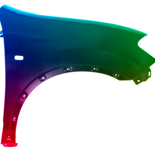 Stænkskærm højre til Nissan Qashqai (J10) 2010-2014 Lakeret i ønsket farve