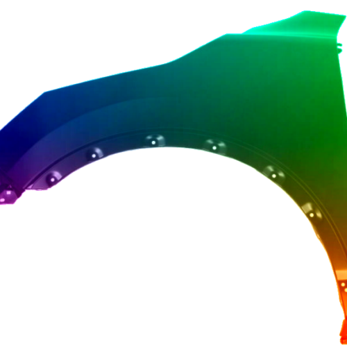 Stænkskærm til venstre til Nissan Qashqai (J11) 2014-2017 Lakeret i ønsket farve
