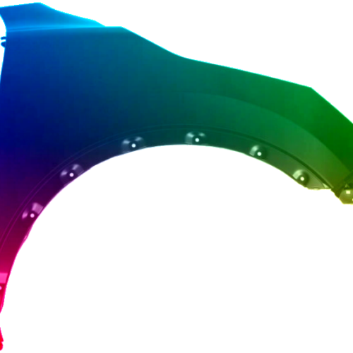 Stænkskærm højre til Nissan Qashqai (J11) 2014-2017 Lakeret i ønsket farve