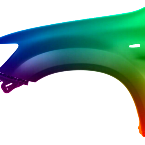 Stænkskærm til venstre til Mitsubishi ASX (GA) 2010-2019 Lakeret i ønsket farve