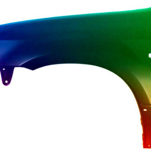 Stænkskærm til venstre til Mitsubishi Outlander (CU0W) 2003-2007 malet i ønsket farve