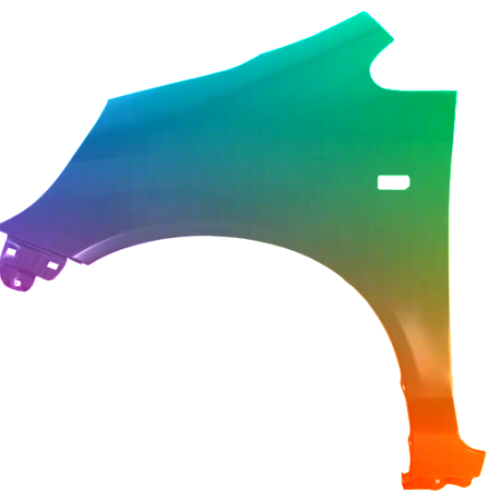 Stænkskærm venstre til Honda Jazz/Fit (GD) 2002-2008 Lakeret i ønsket farve