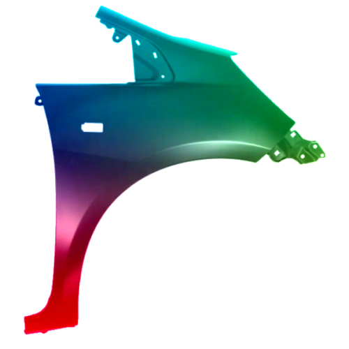 Stænkskærm højre til Honda Jazz/Fit (GE) 2008-2011 malet i ønsket farve
