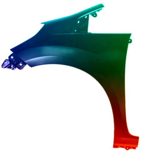 Stænkskærm venstre til Honda Jazz/Fit (GE) 2011-2015 Lakeret i ønsket farve