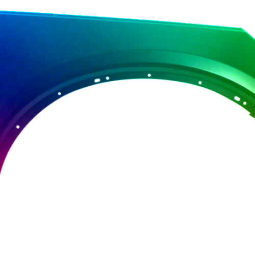 Stænkskærm højre til Volvo C40 fra 2021 Lakeret i ønsket farve