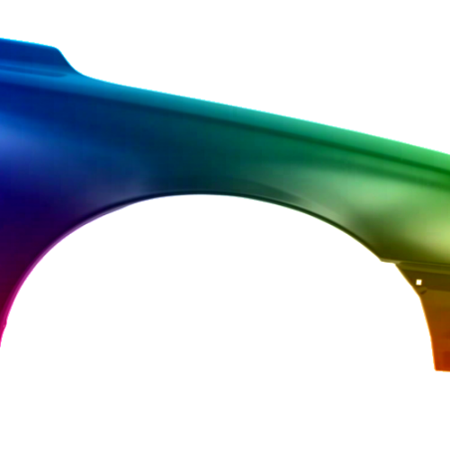 Stænklapper til Volvo S60 (RS/P24) 2004-2010 Lakeret i ønsket farve