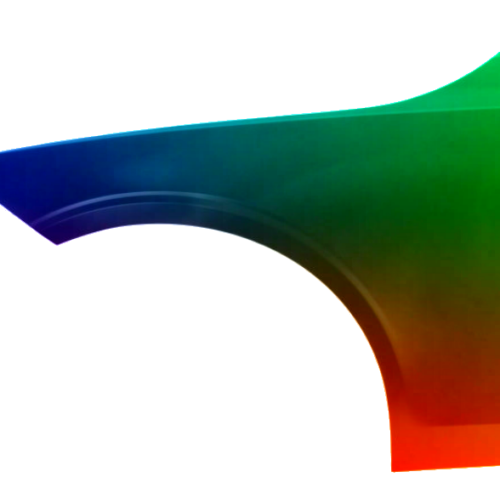 Stænkskærm til venstre til Volvo S90/V90 fra 2016 Lakeret i ønsket farve