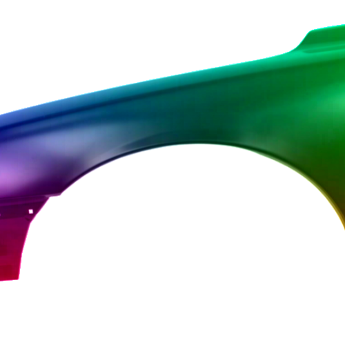 Stænkskærm venstre til Volvo V70 (P80) 2000-2004 Lakeret i ønsket farve