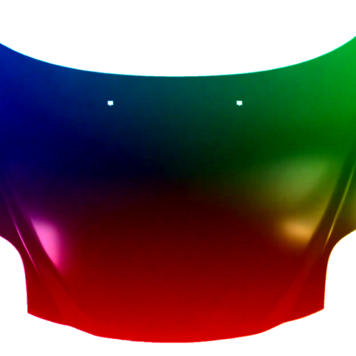 Motorhjelm til Alfa Romeo Mito (955) fra 2008 malet i valgfri farve