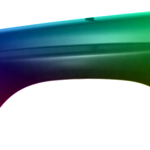 Stænkskærm venstre Passer til Subaru Forester (SF) 1997-2002 Lakeret i ønsket farve