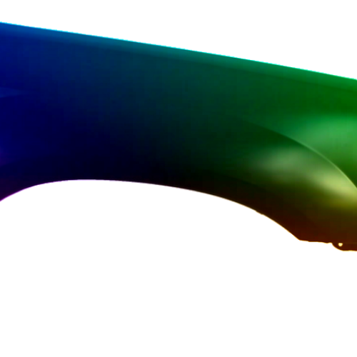 Stænkskærm højre Passer til Subaru Forester (SG) 2005-2008 Lakeret i ønsket farve