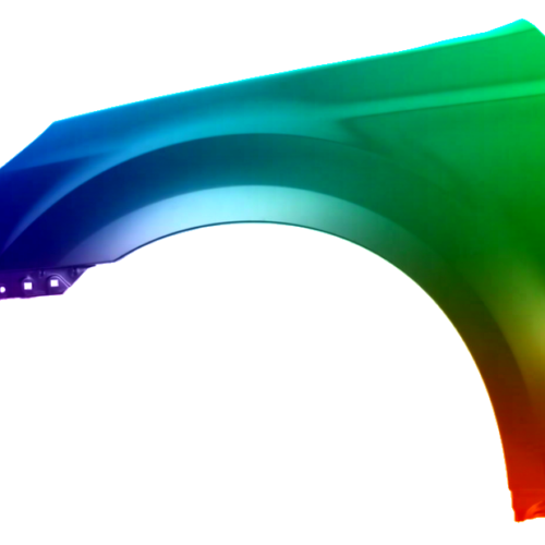Stænkskærm venstre Passer til Subaru Legacy (BM/BR) 2009-2014 Lakeret i ønsket farve