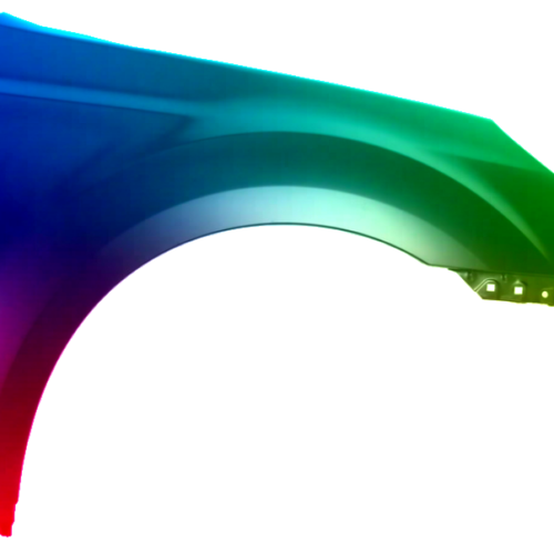 Stænkskærm højre Passer til Subaru Legacy (BM/BR) 2009-2014 Lakeret i ønsket farve