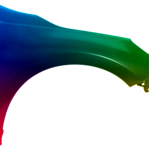 Stænkskærm højre Passer til Subaru Legacy (BN/BS) fra 2014 Lakeret i ønsket farve