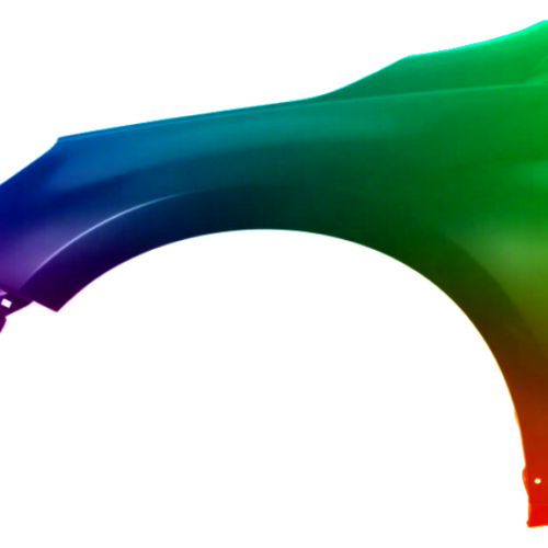 Stænkskærm venstre Passer til Subaru Outback (BS) fra 2015 Lakeret i ønsket farve