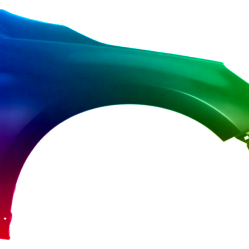 Stænkskærm højre Passer til Subaru Outback (BS) fra 2015 Lakeret i ønsket farve