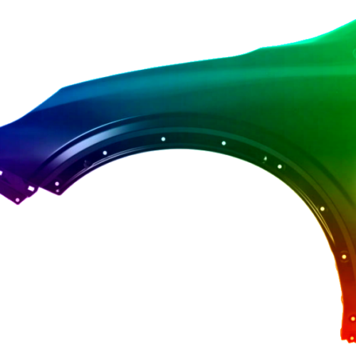 Stænkskærm venstre Passer til Subaru Outback (BT) fra 2019 Lakeret i ønsket farve