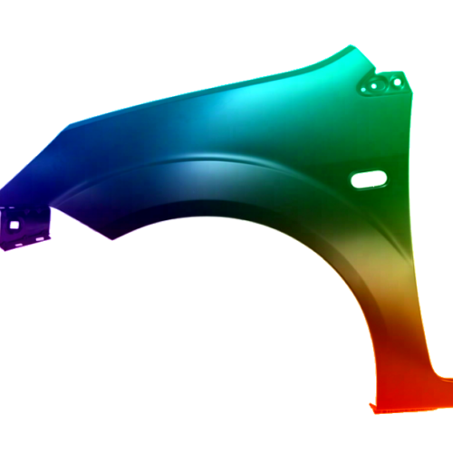 Stænkskærm til venstre til Ford Fiesta Mk 6 2002-2008 Lakeret i ønsket farve