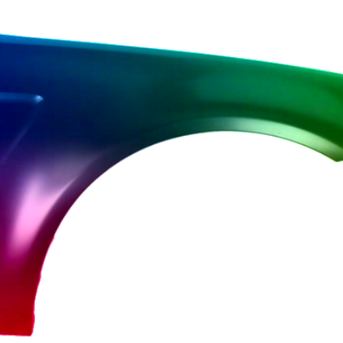 Stænkskærm højre til BMW 3 (E46/5) Compact 2000-2004 Lakeret i ønsket farve