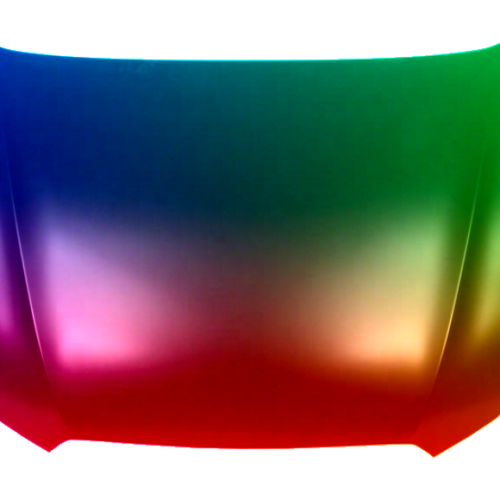 Motorhjelm til Subaru Impreza (GP/GJ) fra 2011 malet i brugerdefineret farve