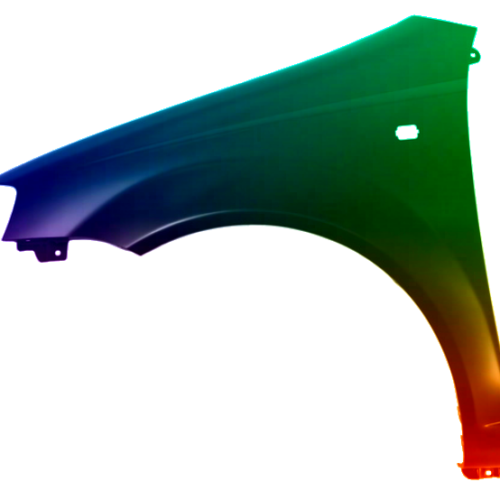 Stænkskærm til venstre til Chevrolet Aveo (T200) 2003-2006 Lakeret i ønsket farve