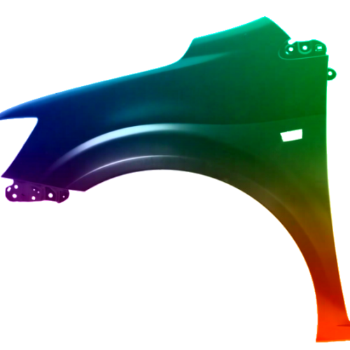 Stænkskærm til venstre til Chevrolet Aveo (T300) fra 2011 Lakeret i ønsket farve