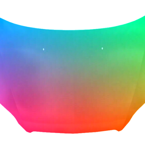 Motorhjelm til Chevrolet Aveo HB (T255) 2008-2011 Lakeret i ønsket farve