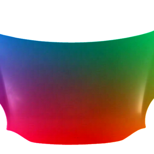 Motorhjelm til Chevrolet Matiz II (KLYA/M150) fra 2000 malet i specialfarve