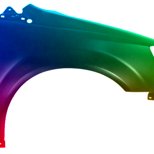 Stænkskærm højre til Chrysler Voyager fra 2008 Lakeret i ønsket farve