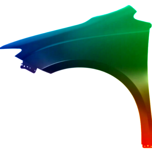 Stænkskærm til venstre til Chrysler Pacifica 2016-2020 Lakeret i ønsket farve