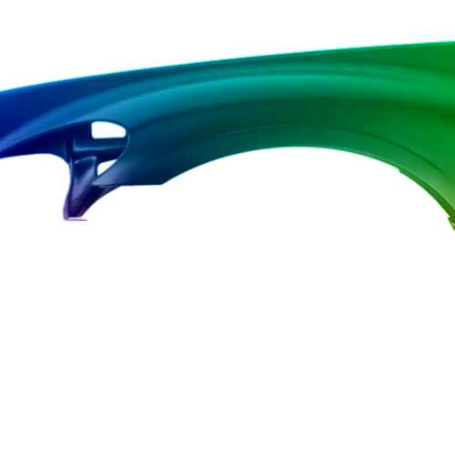 Stænkskærm til venstre til Chrysler PT Cruiser (PT_) 2000-2005 Lakeret i ønsket farve