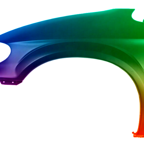 Stænkskærm venstre til Chrysler Voyager (RG/RS) 2000-2004 Lakeret i ønsket farve