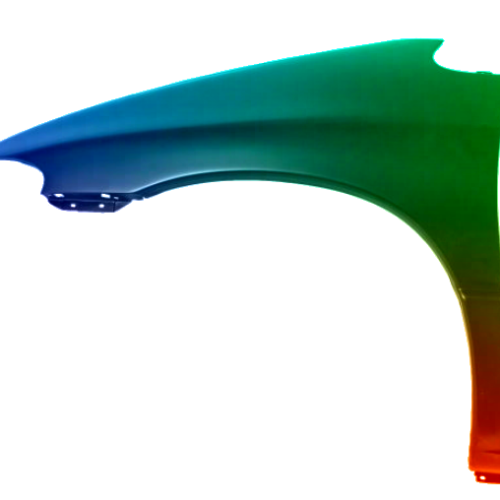 Stænkskærm til venstre til Dodge Caravan (GS/NS) 1995-2000 Lakeret i ønsket farve