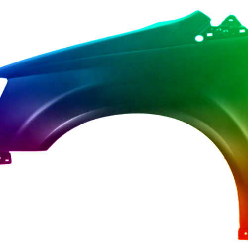 Stænkskærm til venstre til Dodge Grand Caravan 2007-2010 Lakeret i ønsket farve