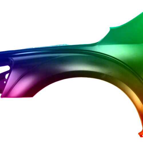 Stænkskærm til venstre til Dodge Durango 2004-2007 Lakeret i ønsket farve