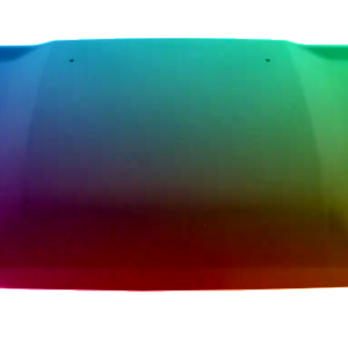 Motorhjelm til Dodge Ram (DS/DJ) fra 2008 malet i brugerdefineret farve