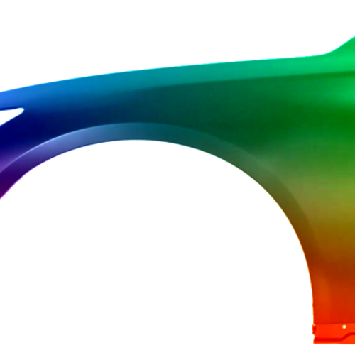 Skærm til venstre til Infiniti Q50 fra 2013 Lakeret i ønsket farve