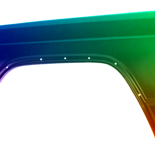 Stænkskærm til venstre til Jeep Cherokee (XJ) 1984-1996 Malet i ønsket farve