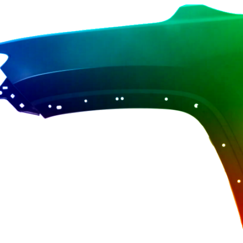 Stænkskærm til venstre til Jeep Compass fra 2021 Malet i ønsket farve