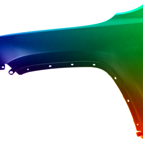 Stænkskærm til venstre til Jeep Grand Cherokee (WK2) 2010-2013 malet i ønsket farve
