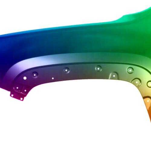 Stænkskærm til venstre til Jeep Renegade (BU) fra 2014 Lakeret i ønsket farve