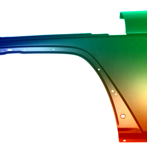 Stænkskærm til venstre til Jeep Wrangler (JK) fra 2006 Lakeret i ønsket farve