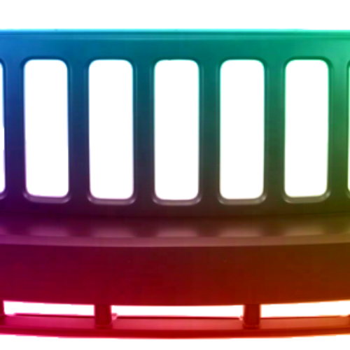 Forkofanger til Jeep Patriot (PK) fra 2007 lakeret i den farve, du ønsker